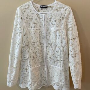 Karl Lagerfeld lace blouse